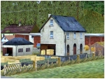 Wohnhaus, Lagergeb�ude und Umspannstation