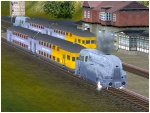 Stromlinien-Wendezug der L�beck - B�chener Eisenbahn