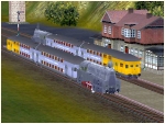 Stromlinien-Wendezug der L�beck - B�chener Eisenbahn 2. Bauserie - Erg�nzungsset