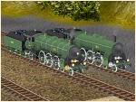 Schnellzuglokomotive S 3/6 der DRG/ Gruppenverwaltung Bayern