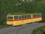 Gelenkstrassenbahnwagen 154 (6xGel) der VB Karlsruhe - Schaffnerlos