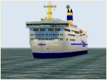 Eisenbahnf�hrschiff �FMS TRELLEBORG� der schwedischen Staatsbahn (ab EEP 5 Plugin 5)