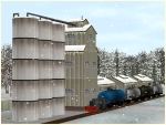 Landhandel im Winter