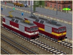 E-Lok 371 003-5 und 372 014-1r der CD