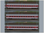 DB IC-Wagen rosarot Set 4_2. Kl-Varianten