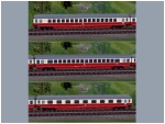 DB IC-Wagen 80er Jahre Set 2