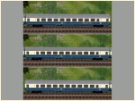 DB IC-Wagen 80er Jahre Set 6