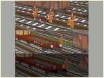 Verschiedene Zugschl�sse der DB, SBB u. SNCF