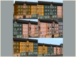 H�user im Stil der Jahrhundertwende Set1