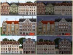 Historische H�user aus der Jahrhundertwende