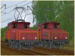 E-Rangierloks der SBB Ee3/3 16402 und Ee3/3II 16517 im Set