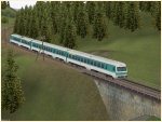 DB BR 614 Lichtgrau-Mintgr�n Epoche IV