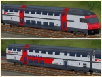 Doppelstock-Wagen IC2000 der SBB