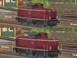 Diesel-Loks der DB der BR V100 in Ep III