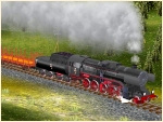 Dampflok Ty 43-17 mit Wannenschlepptender T30 der PKP