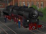 Schlepptenderdampflok der DR BR 42.1881 mit Wannentender T30