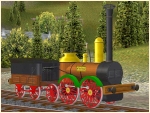Dampflok Saxonia