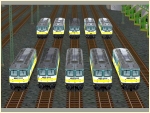 KEG-Sparset2 Diesellokomotiven KEG-2111 bis KEG-2120