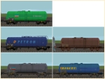 Kesselwagen Zaes der CFR, Set1