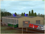 Kleine Waggonwerkstatt Bausatz