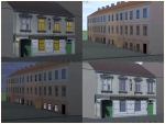 Wiener Mietshaeuser Set 5