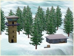 Wachturm und Rangerstation