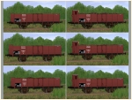 Offene G�terwagen der DRG, bayrische Bauart