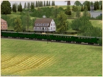 4achs-Personenwagen der MEG (1000 mm)