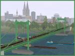 Die Mülheimerbrücke in Köln