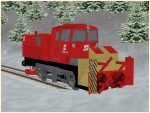 Diesellok OBB 2080 Schneeschleuder