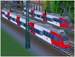 Triebwagen Talent OBB4023 002 und OBB4024 015