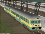 Sparset Triebwagen OBB5146 und GYSEV5146 mit Steuerwagen