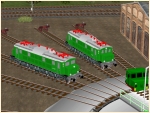 Elektrolokomotive DRG E17 116 und DB 117 110