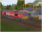 Sparset Diesellok HGK DE65 und HGK DE673