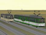 Gelenk-Stra�enbahn MVV505 und MVV506