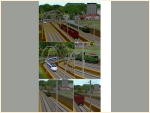 SNCF-Fahrleitungsmaste