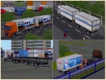 DAF XF Wechselbr�ckenset in 8 verschiedenen Designs
