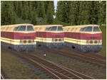 Diesellokomotive DR V180 mit Vollsichtkanzel, Epoche III