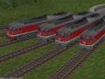 Diesellokomotiven BR 130 der DR Version 2