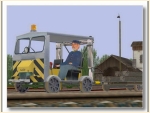 Draisinen-Set1, Motordraisine mit Wagen
