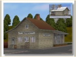 Lagerschuppen und Kohlehandel