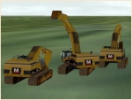 Kettenbagger-Set