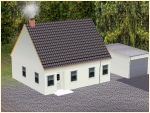 Einfamilienh�user-Set4 in moderner Bauform