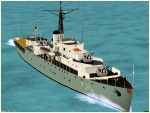 Schulfregatte_Hipper F214 der Bundesmarine
