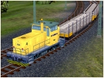 G�terzuggarnitur Gleisbau-Transport, der EEP Gleisbau AG