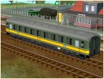 US-Milit�rwaggons aus dem Bestand der DR
