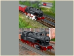 Dampflokset DR 93 587 und DR 93 1088
