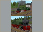 Dampflokset KPEV Berlin 8992 und KPEV Berlin 9003
