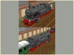 Dampflokset DRG 93 540 und DRG 93 788