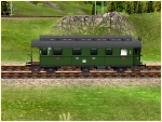 Preu�ische Durchgangswagen Deutschen Bundesbahn Epoche IIIa